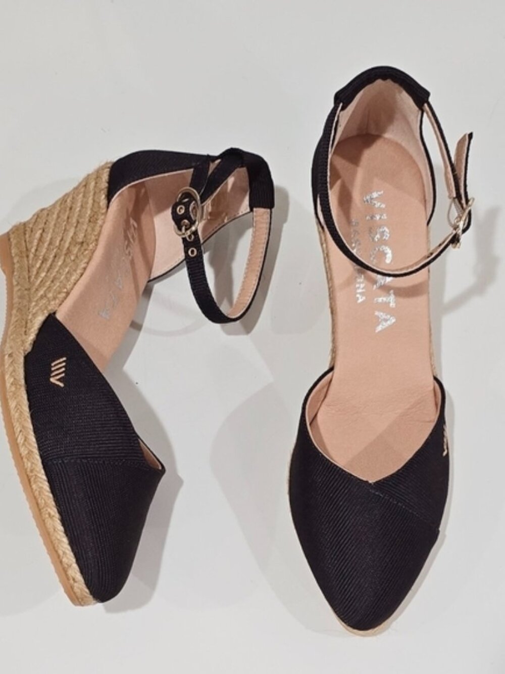 Viscata Navy Caseta Espadrilles